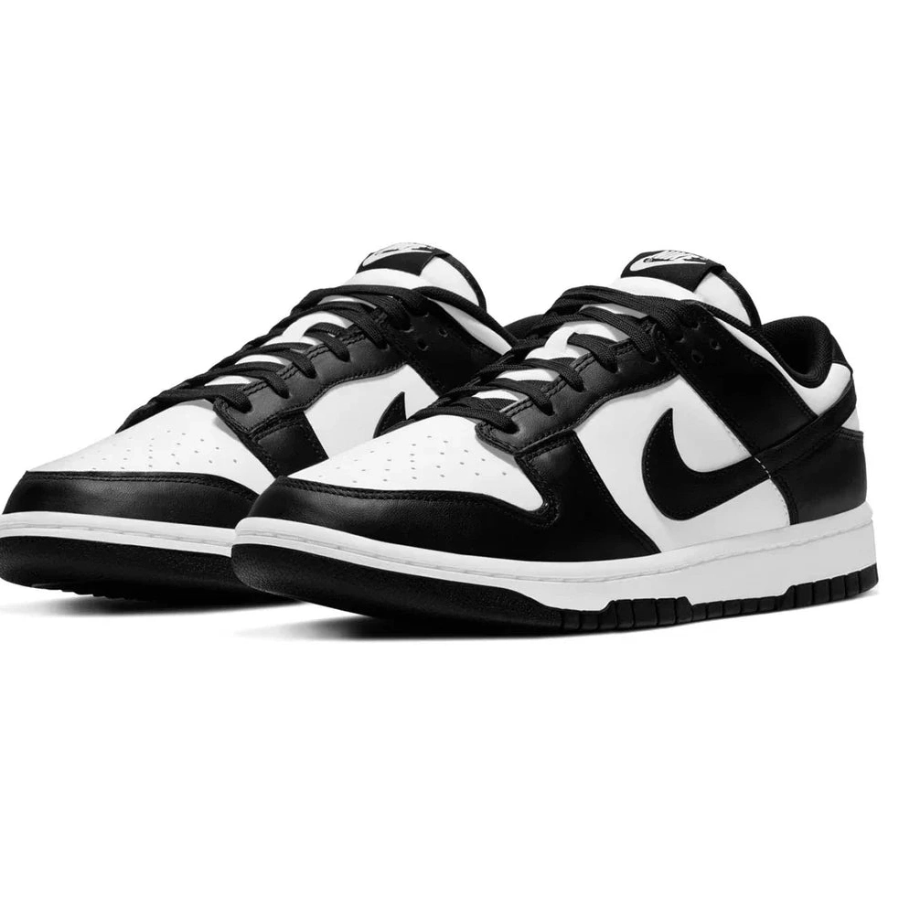 White Dunk Retro Black 'Panda' Low Nike 0528
